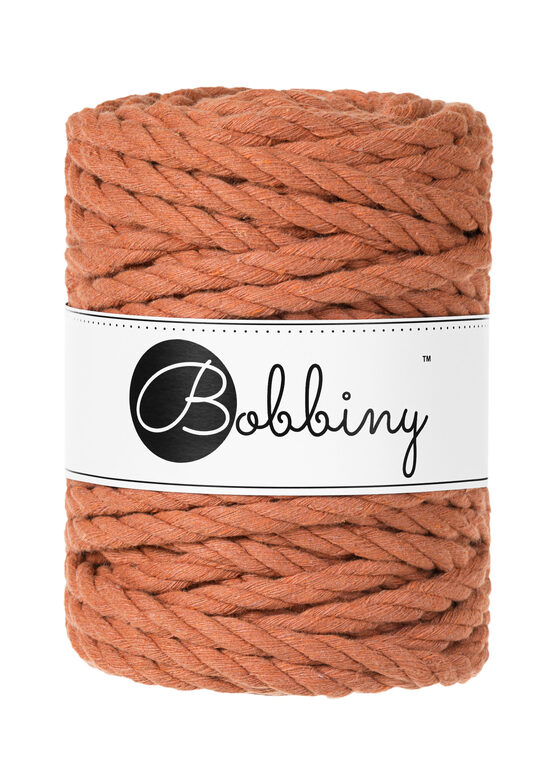 Makramē virve 3PLY - Terracotta